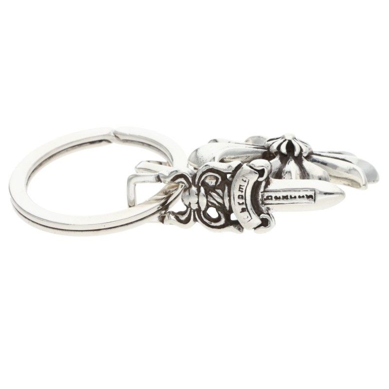 クロムハーツ  RNG&amp;No5 DGGR/キーリング#5ダガー シルバーキーリング メンズ CHROME HEARTS（クロムハーツ） RNG&No5 DGGR キーリング#5ダガー