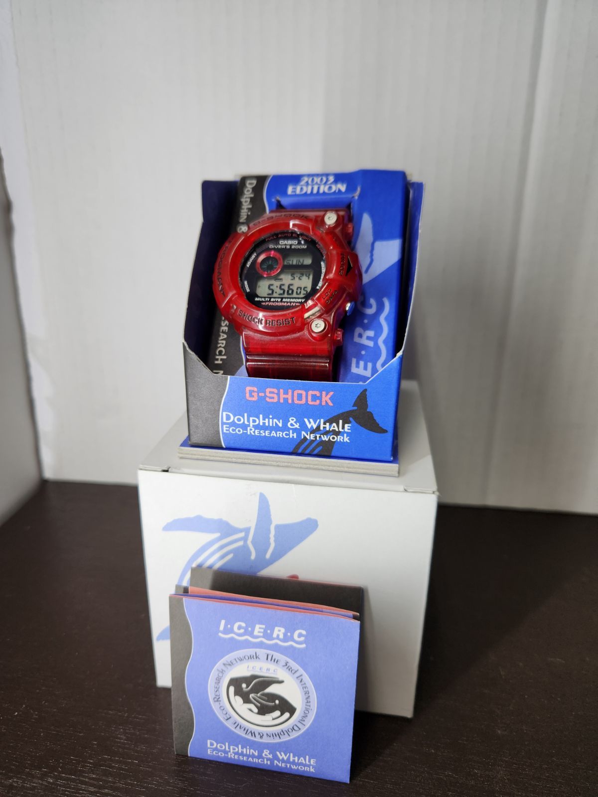 訳あり CASIO／カシオ G-SHOCK GW-203K-4JR フロッグマン FROGMAN 2003 