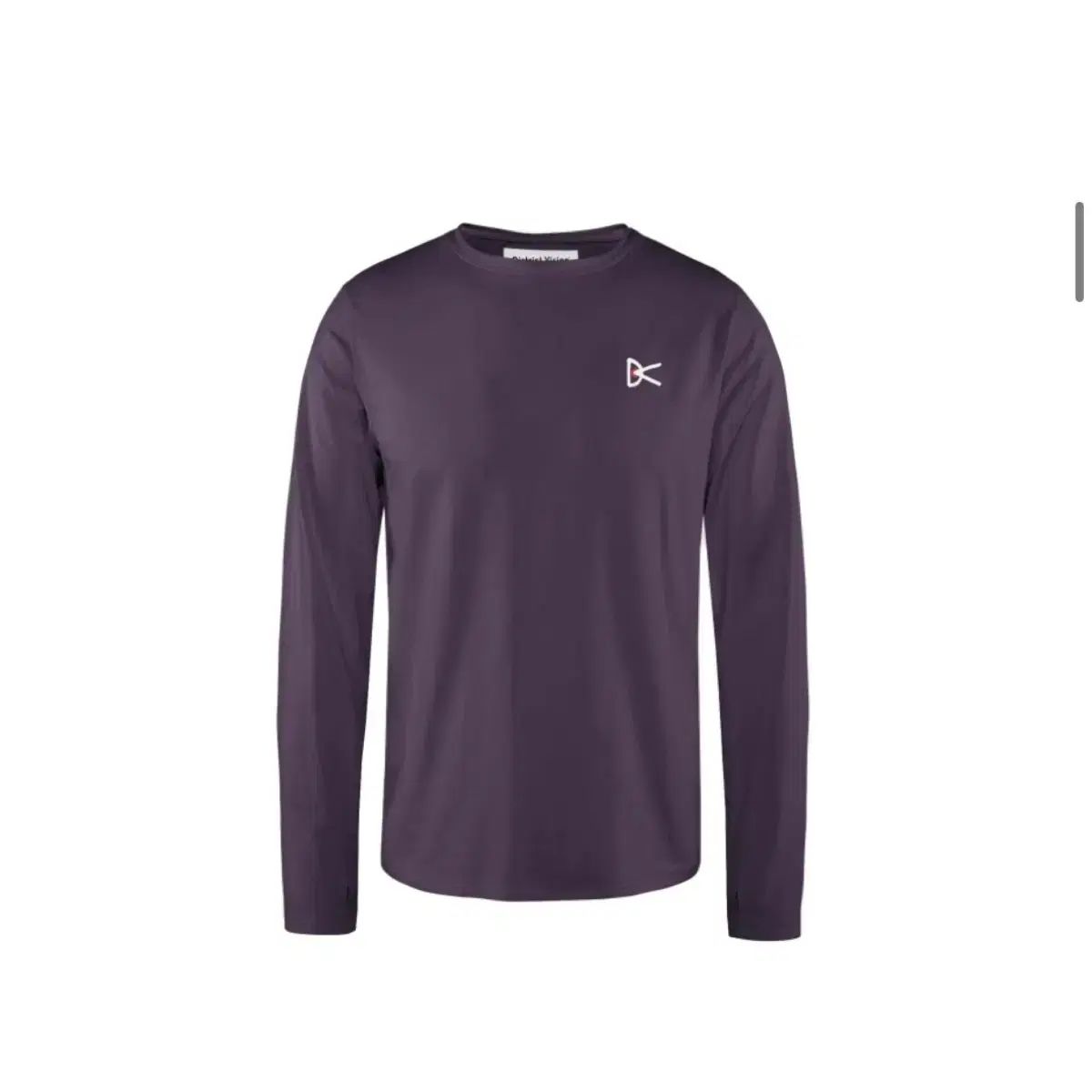 ディストリクトビジョン ライトウェイト ロングスリーブ プラム（PLUM） Lサイズ