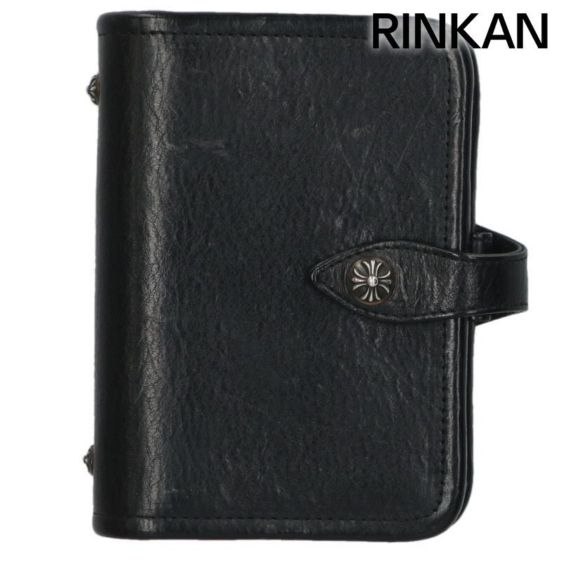 クロムハーツ AGENDA PLAIN/アジェンダ クロスボールボタン手帳カバー メンズ
