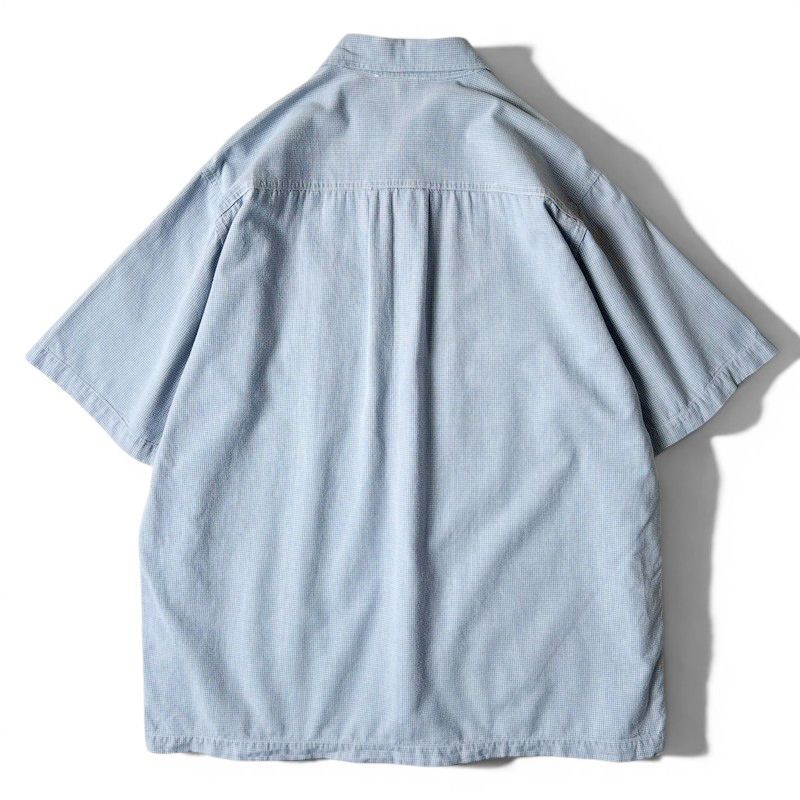 00s Levis RED TAB ピンチェック コットン 半袖 シャツ L / 00年代