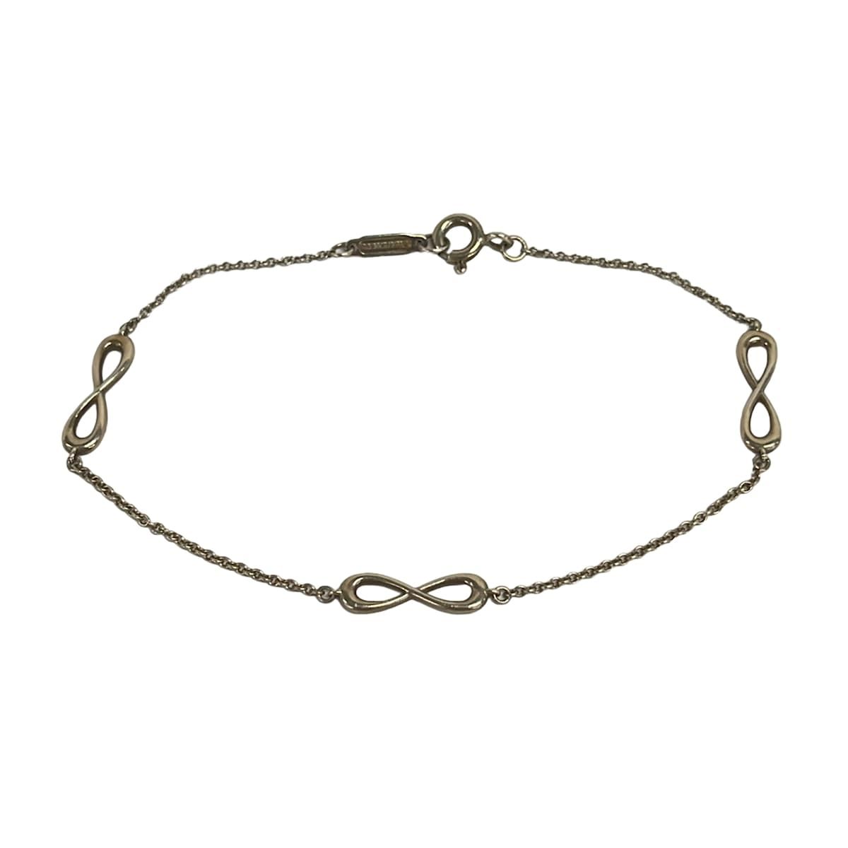 TIFFANY&Co.(ティファニー) ブレスレット美品 インフィニティ シルバー