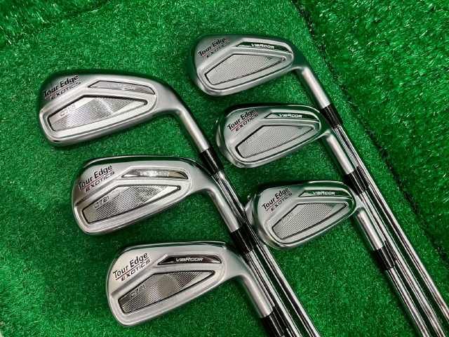 激安[232] アイアンセット ツアーエッジ Tour Edge Exotics C721/ELEVATE 95 VSS 6本セット/R/23■和歌山