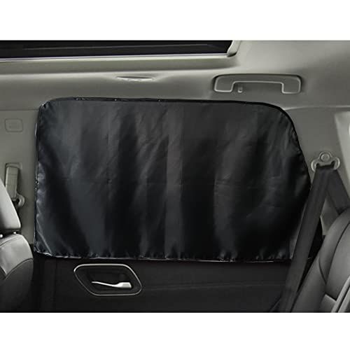 ZATOOTO 車用 カーテン 4枚セット 遮光 マグネット内蔵 UVカット プライバシー保護 車中泊 取り付け簡単 日除け 厚め 紫外線対策 カー用品 100?ｘ54? ブラック CT88-BK2ts 20a1ff62
