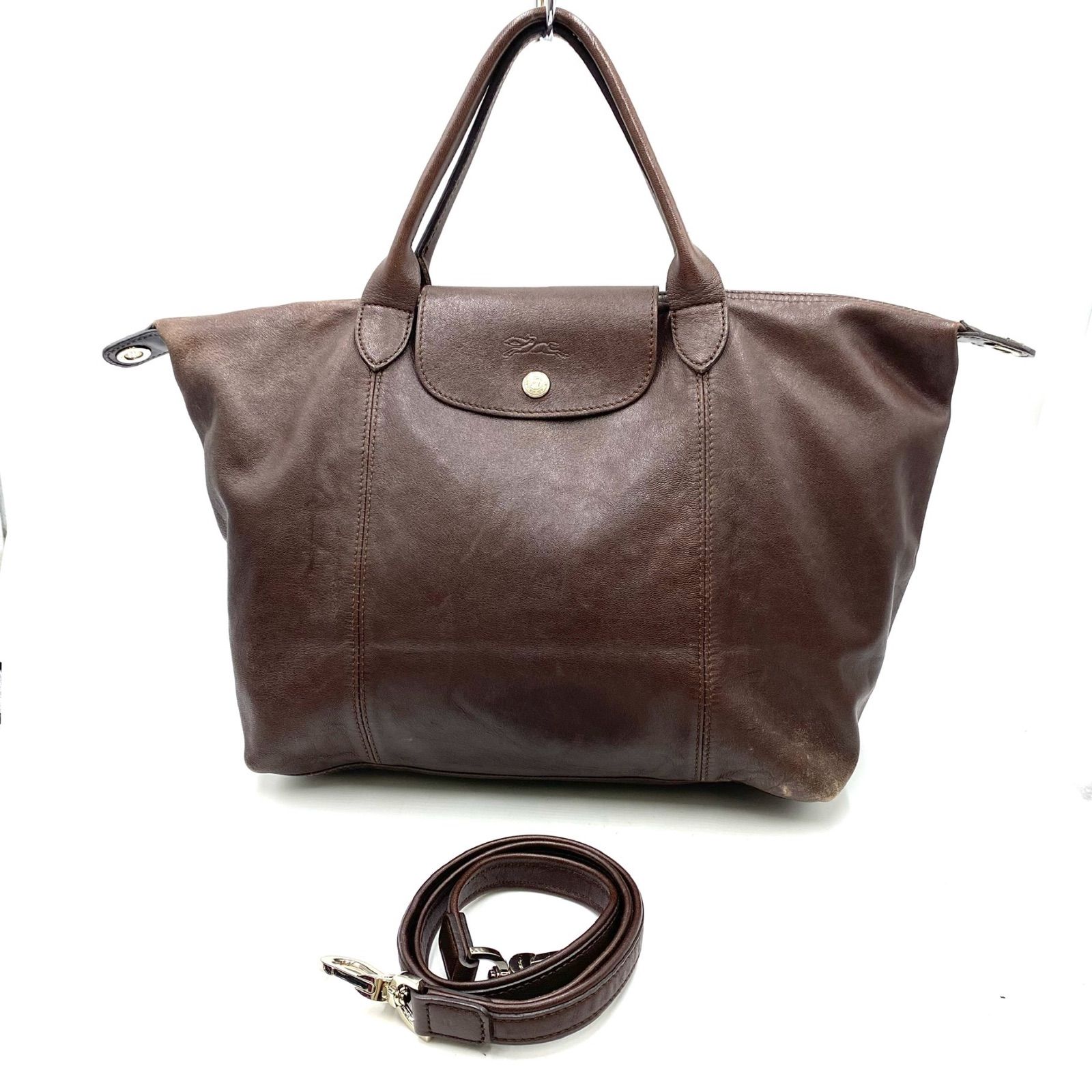 LONGCHAMP ロンシャン ルプリアージュ キュイール オールレザー