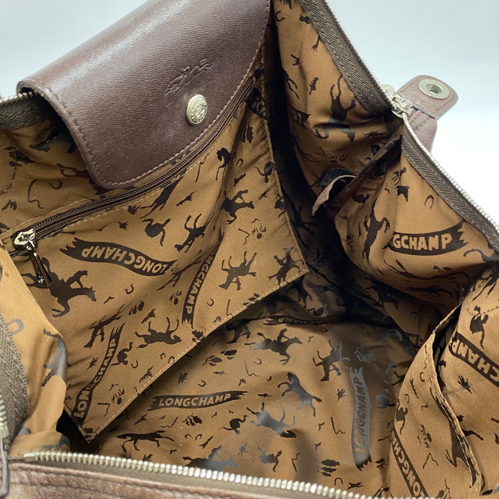 LONGCHAMP ロンシャン ルプリアージュ キュイール オールレザー