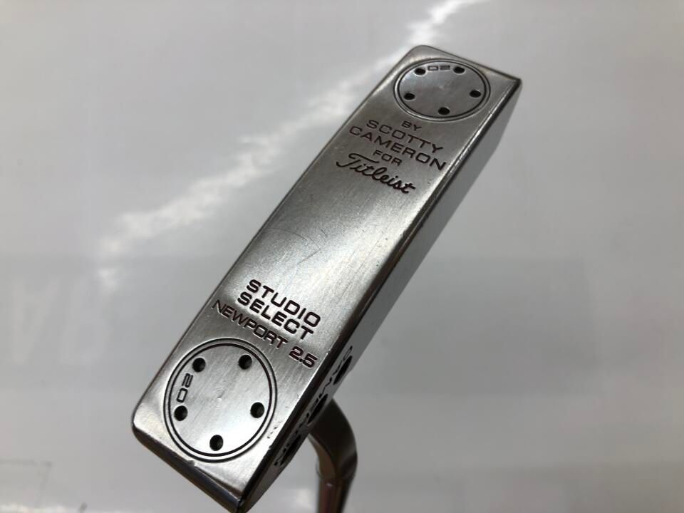 タイトリスト　SC ｽﾀｼﾞｵｾﾚｸﾄ ﾆｭｰﾎﾟｰﾄ 2.5　パター　中古　ゴルフドゥ！吹上店【最短即日発送】