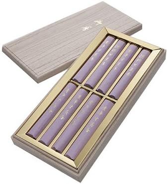（ 喪中御見舞 のし付き 包装品 ギフト 名入れ可能)Awaji Baikundo （ 御Incense贈答用 ご進物用 ） 有名ブランド 清浄甘茶香 8束入