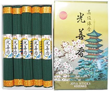 Awaji Baikundo謹製のIncense Sticks 光善香 小把 10入 ×100箱 #401