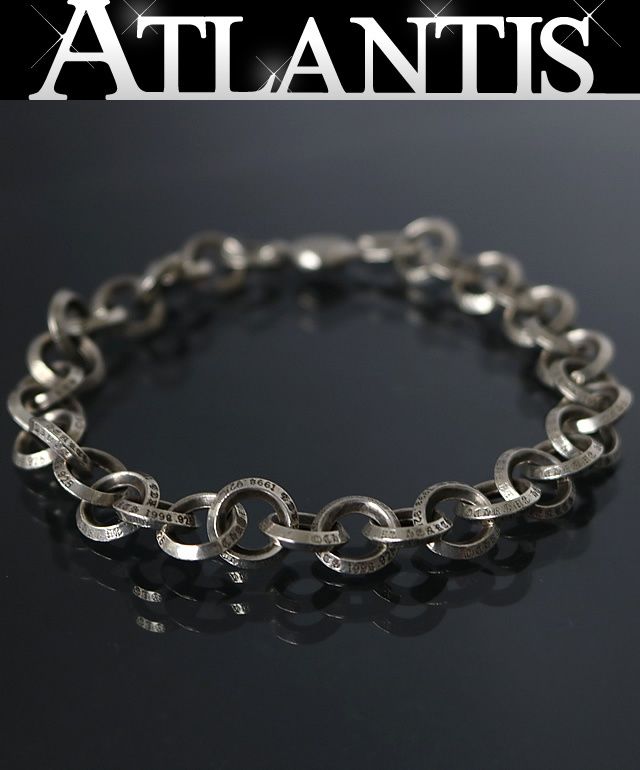 CHROME HEARTS 新宿店 クロムハーツ シングル Bリング ブレスレット メンズ シルバー SV925 31066