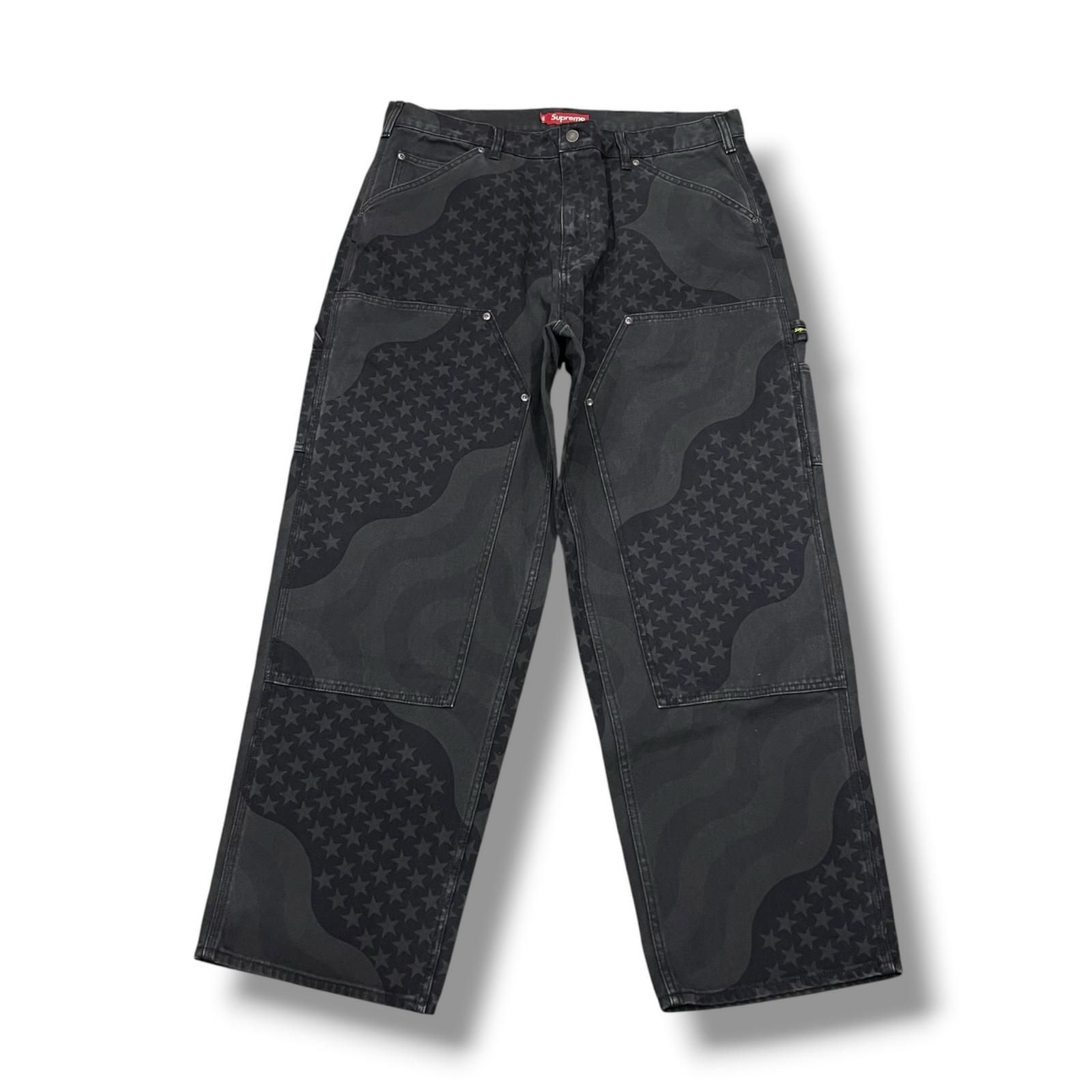 国内正規 未使用 Supreme 26SS Flag Double Knee Painter Pant