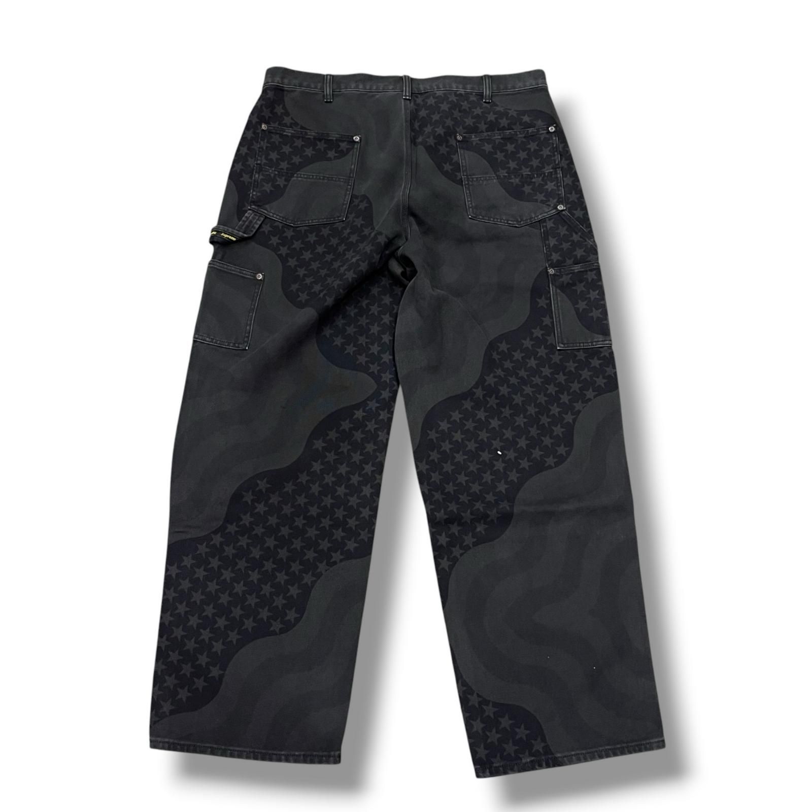 国内正規 未使用 Supreme 26SS Flag Double Knee Painter Pant
