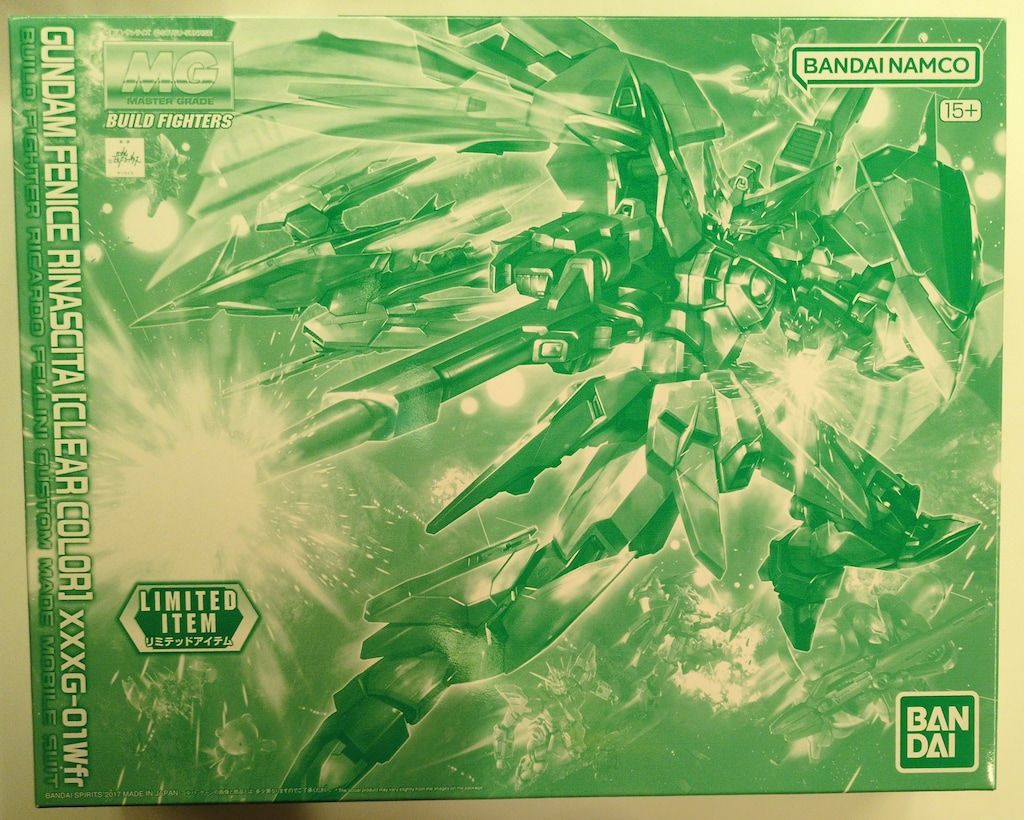 BANDAI SPIRITS MG 1/100 バンダイナムコ版 ガンダムフェニーチェリナーシタ ［クリアカラー］ LIMITED