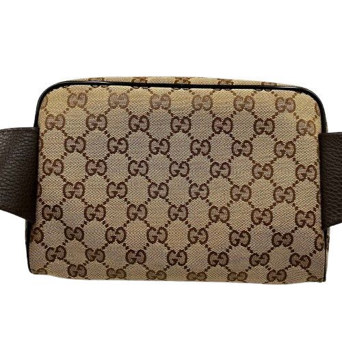 GUCCI ボディバッグ 449174 GGキャンバス ウエストバッグ - メルカリ