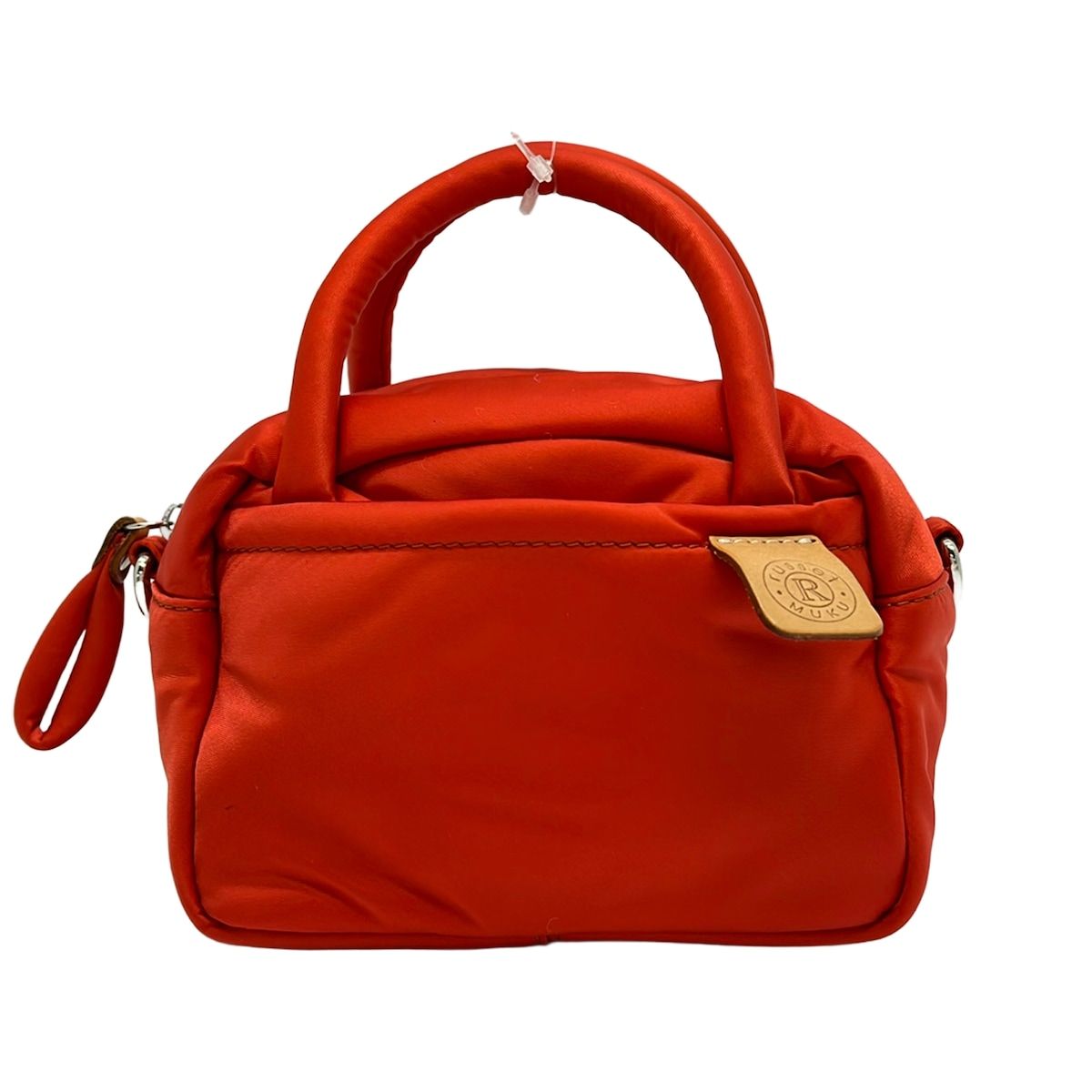russet(ラシット) ハンドバッグ美品 - レッド ミニバッグ