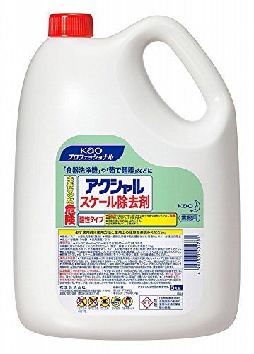 花王 アクシャル スケール除去剤 5kg/62-3821-79ｍａ