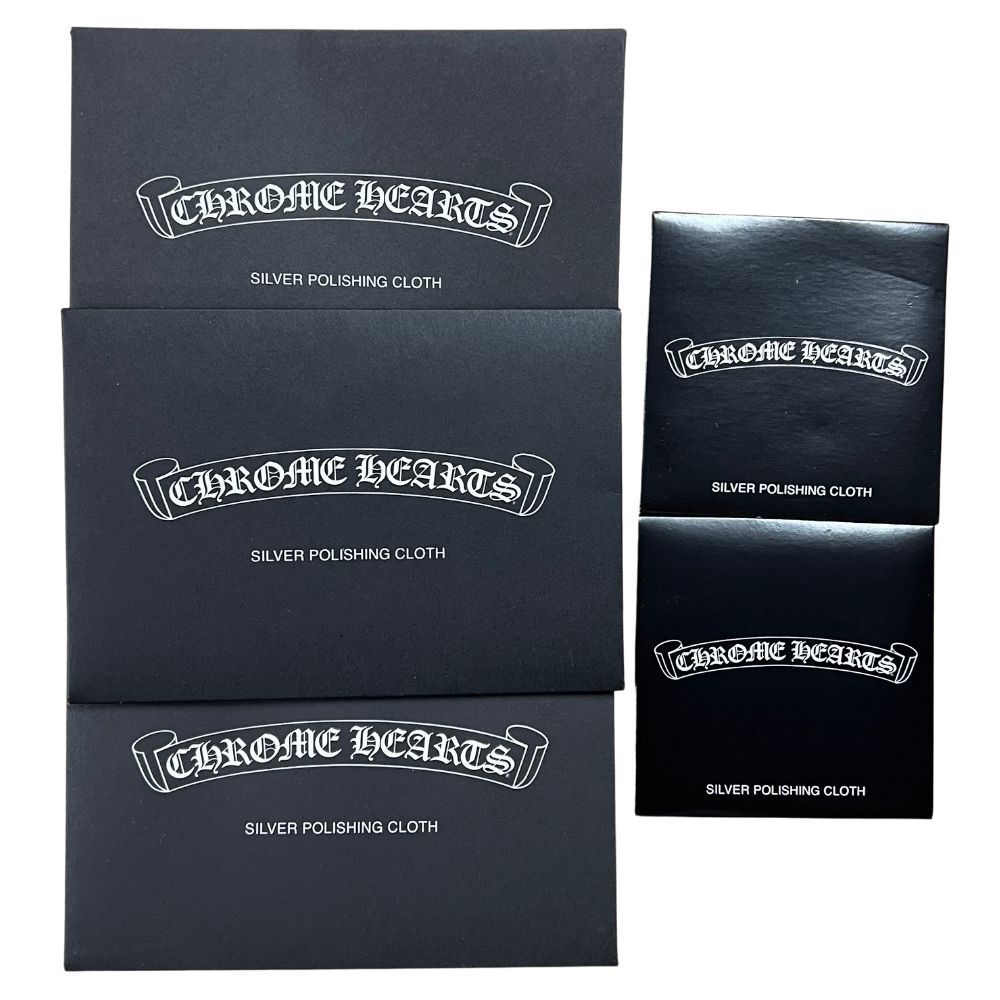 CHROME HEARTS クロムハーツ シルバーポリッシュ 磨き布 5点セット