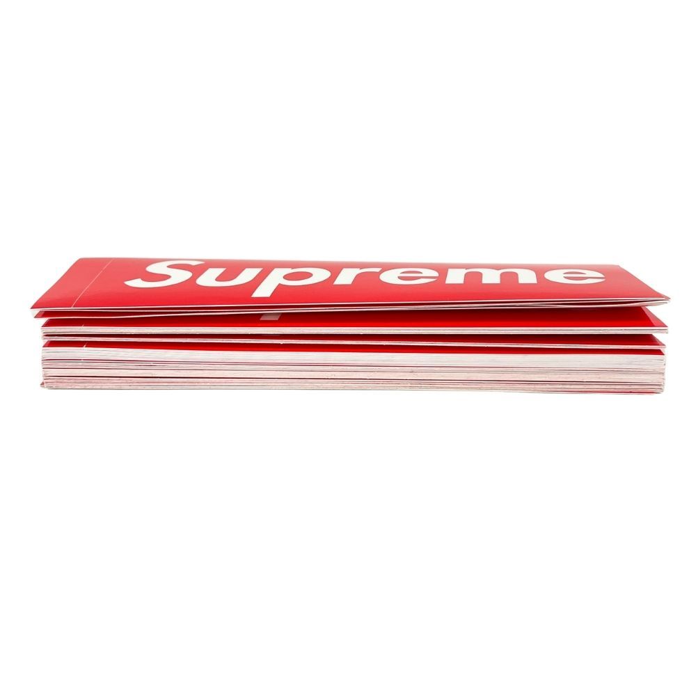 SUPREME シュプリーム Box Logo Sticker ボックスロゴステッカー 赤 50