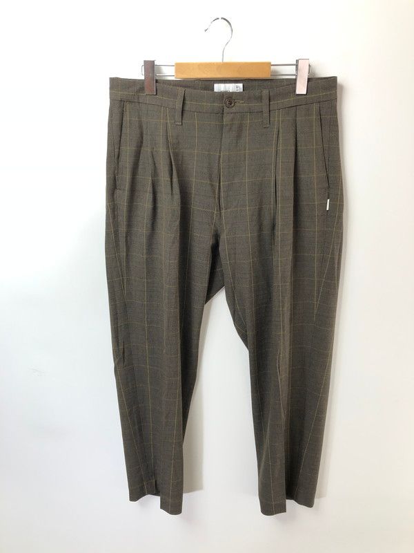 【中古品】 WTAPS ダブルタップス 20SS TUCK TROUSERS 201BRDT-PTM07 タック トウラザー ボトムス 【153-260524-rt-20-tagh】