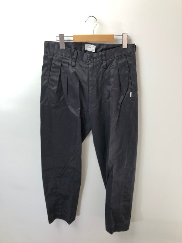 【中古品】 WTAPS ダブルタップス 21SS TUCK 02 TROUSERS COTTON.TWILL 211TQDT-PTM02 タック 02 トラウザー コットン ツイル ボトムス 【153-260524-rt-21-tagh】 10,032円