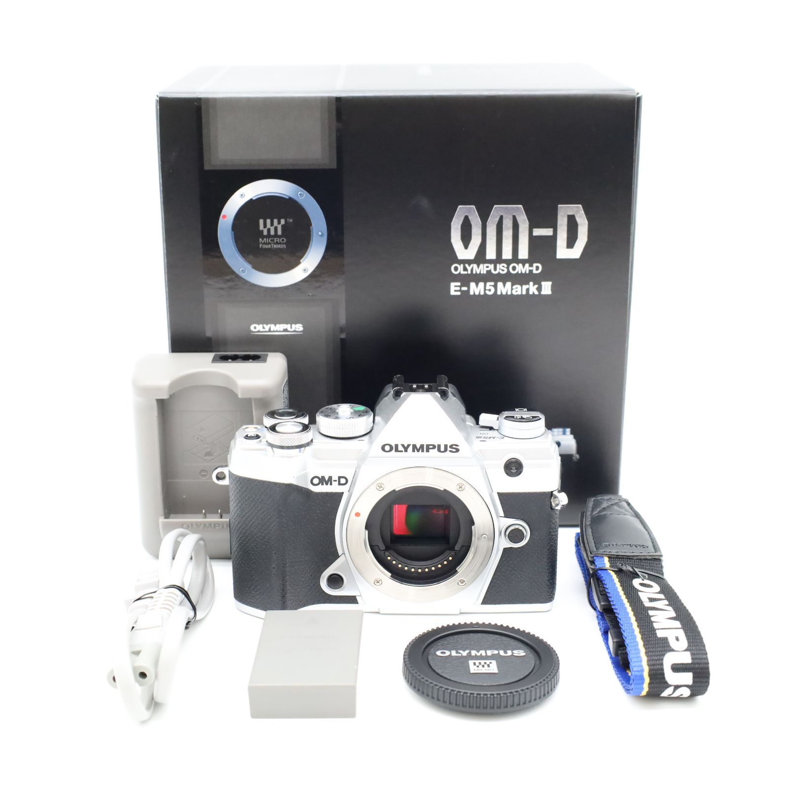 ☆極上品☆OLYMPUS OM-D E-M5 Mark III ボディ シルバー オリンパス 