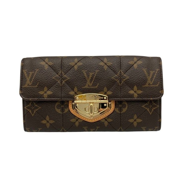 LOUIS VUITTON ルイヴィトン モノグラム ポルトフォイユ サラ エトワール M66556 中古 D4