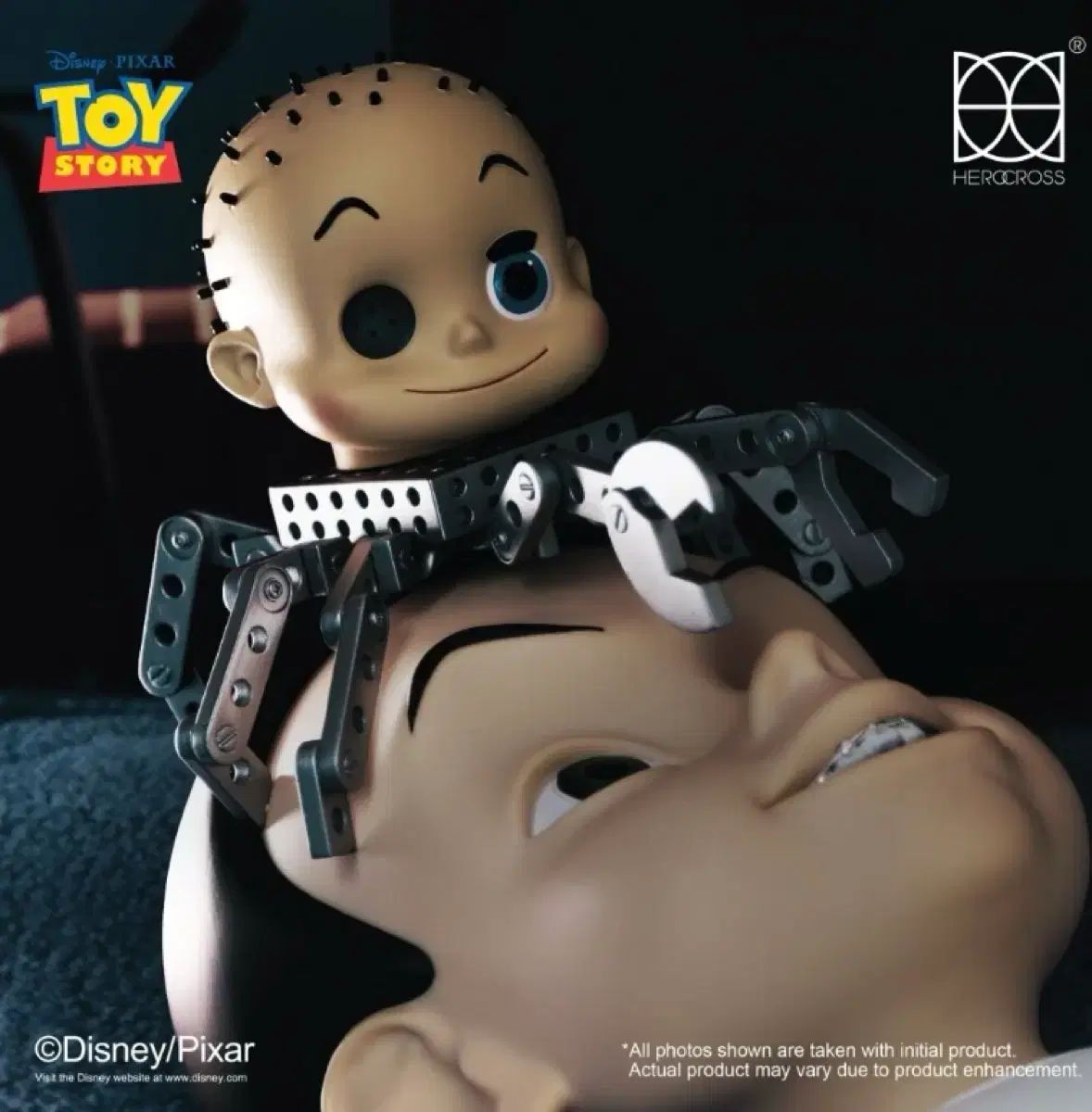 トイストーリー ヒーロークロス ベイビートゥーフェイス 関節 アクション フィギュア