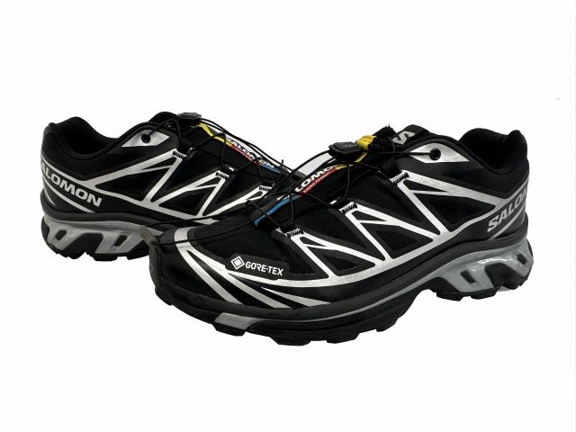 サロモン Salomon XT-6 GORE-TEX ゴアテックス 474506 27 黒 ブラック ブランド古着ベクトル 中古 ▲260524