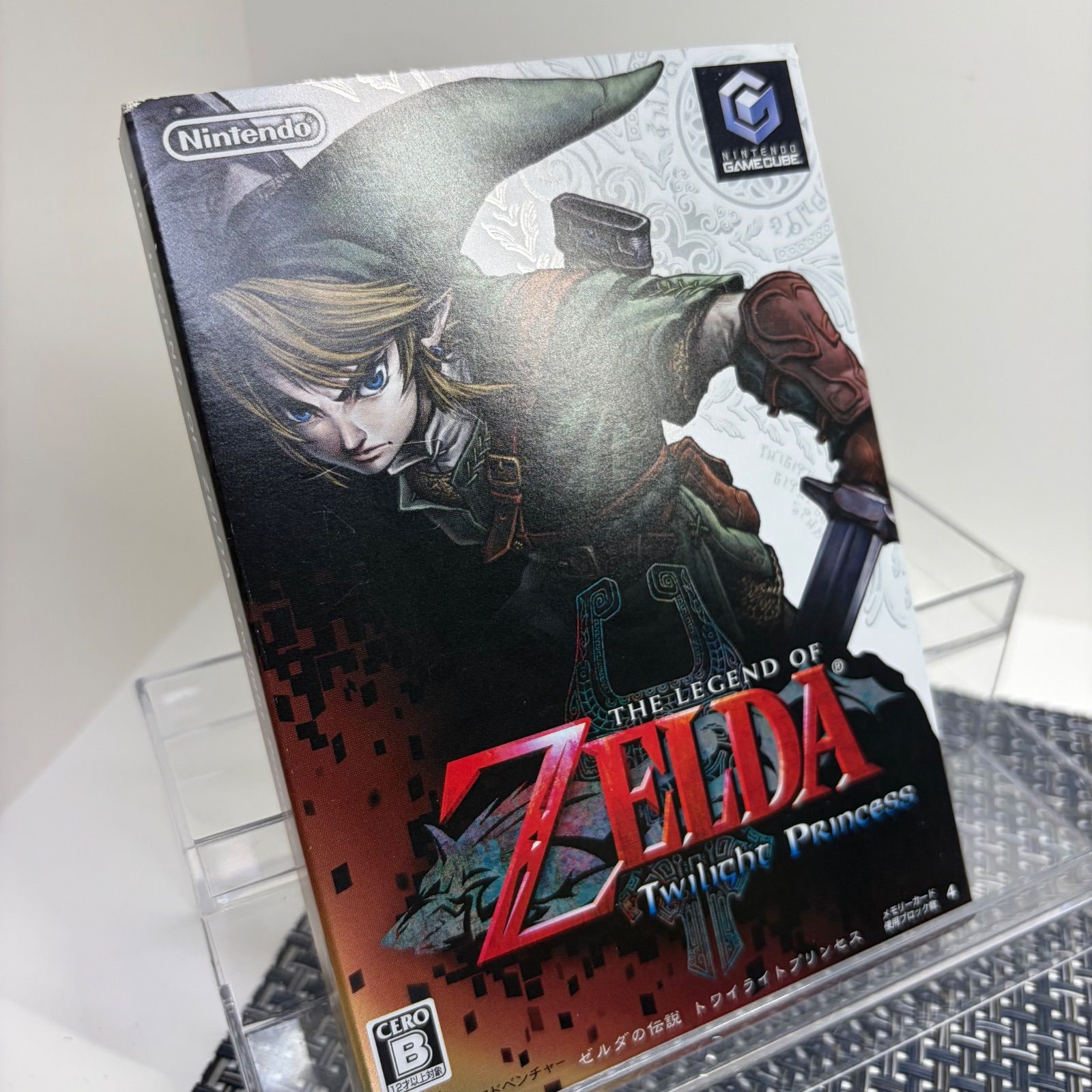 ゲームキューブ　本体　ソフト　トワイライトプリンセス　GC版　動作確認済み 動作確認済】GC ゼルダの伝説 トワイライトプリンセス ゲームキューブ