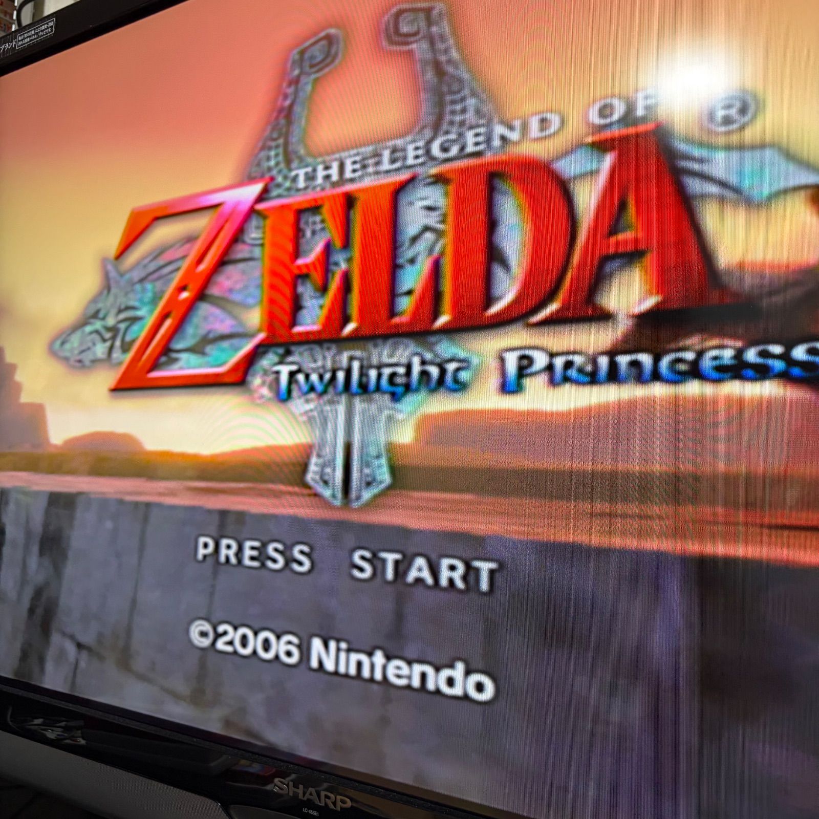 動作確認済】GC ゼルダの伝説 トワイライトプリンセス ゲームキューブ