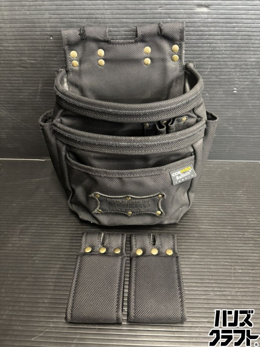 ♭【中古品】KNICKS ニックス BA301DDX コーデュラバリスティック生地 チェーンタイプ三段腰袋【熊本けやき通り店】