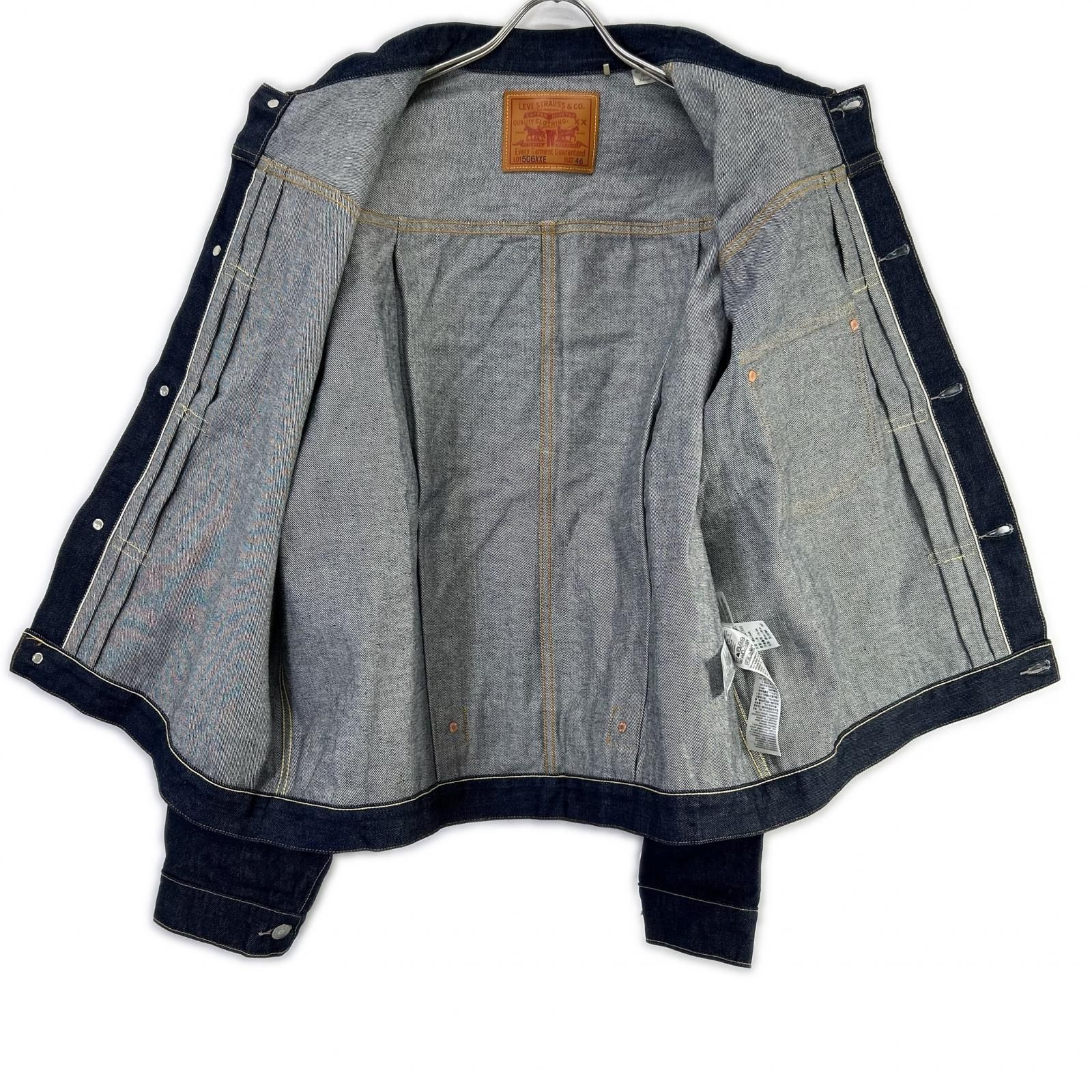未使用 46 T-BACK 506XXE 1936年モデル Levi's LVC LEVI'S リーバイス 【LVC】506XXE 1936モデル T-BACK TYPE 1st デニム