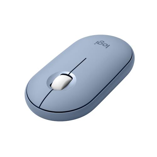 ロジクール ワイヤレスマウス PEBBLE MOUSE2 M350sBL 薄型 静音 Bluetooth Logi Bolt マウス 無線 ワイヤレス 左右対称 Easy-Switch 4000dpi 電池寿命24ケ月 windows mac 94d80c15