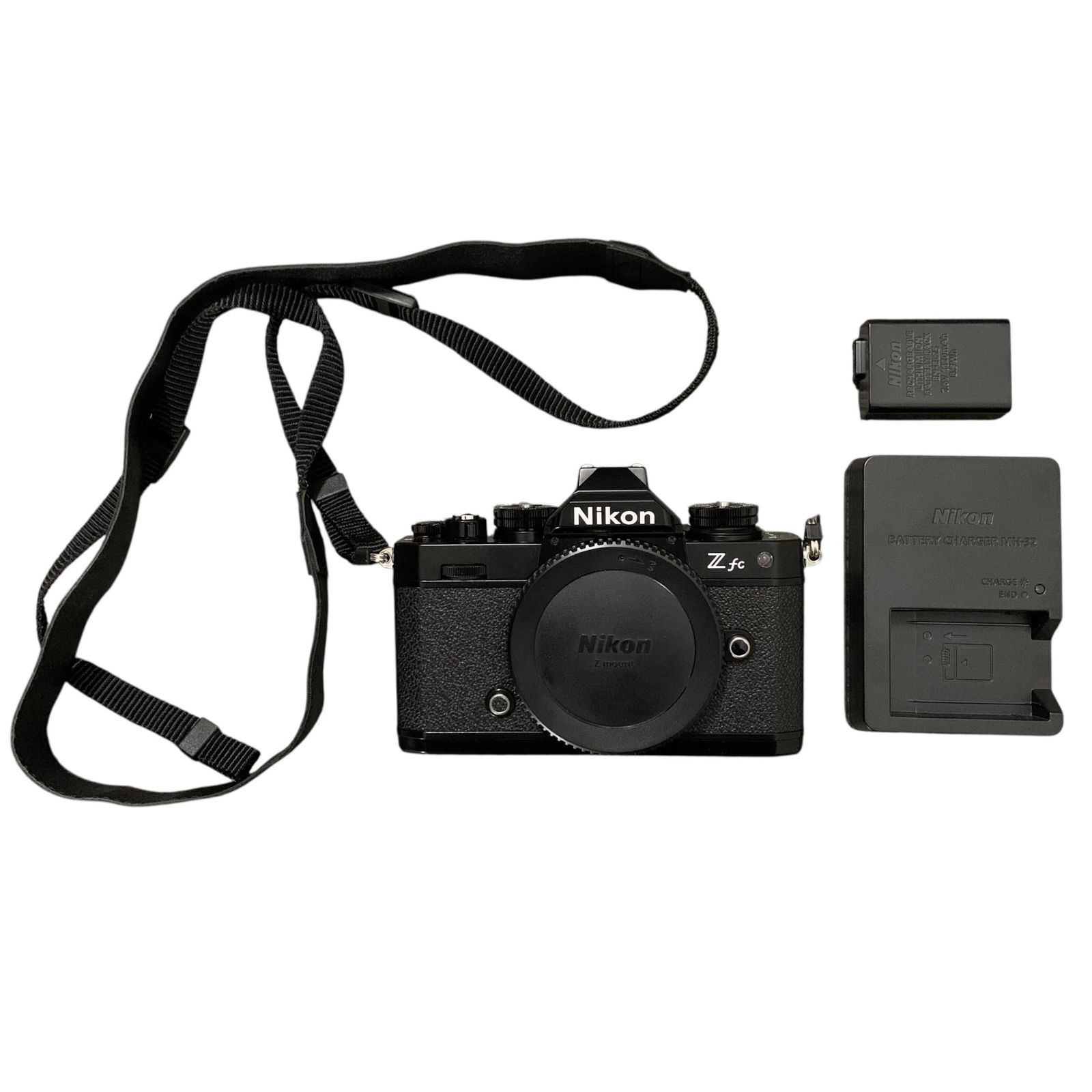 ■Nikon Z fc ボディ ブラック ミラーレス一眼 APS-C Zマウント バッテリー要交換 充電不可2556499,2556499