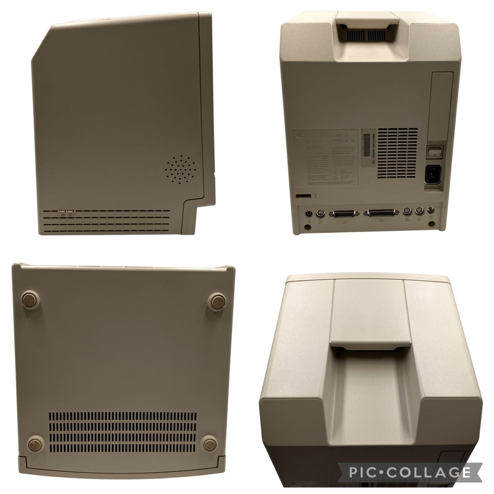 Macintosh Classic Ⅱ 1991 通電のみ確認 ジャンク品で！