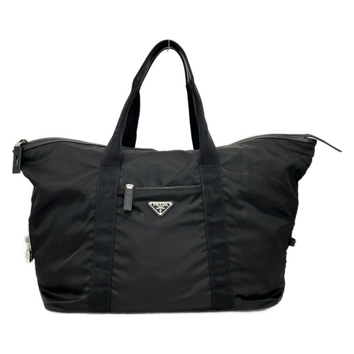 PRADA(プラダ) ボストンバッグ美品 - 黒 本体ロックなし レザー