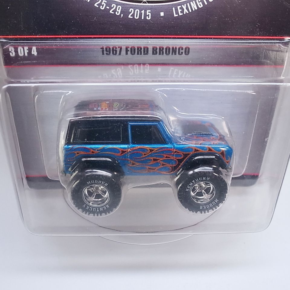 【レア 2000台限定】ホットウィール　フォード　ブロンコ　1967 FORD BRONCO　４WD　アウトドア　４駆