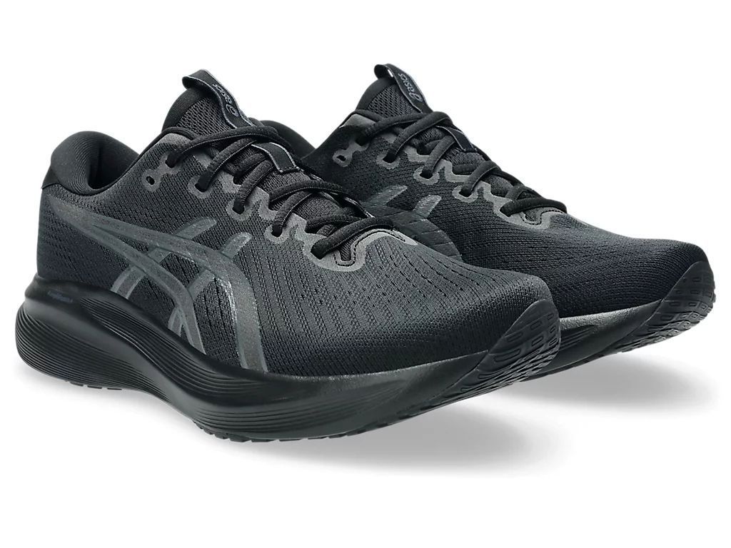 メンズ アシックス ゲル エキサイト 11 ブラック/キャリアグレー ASICS GEL-EXCITE 11 1011C080-002
