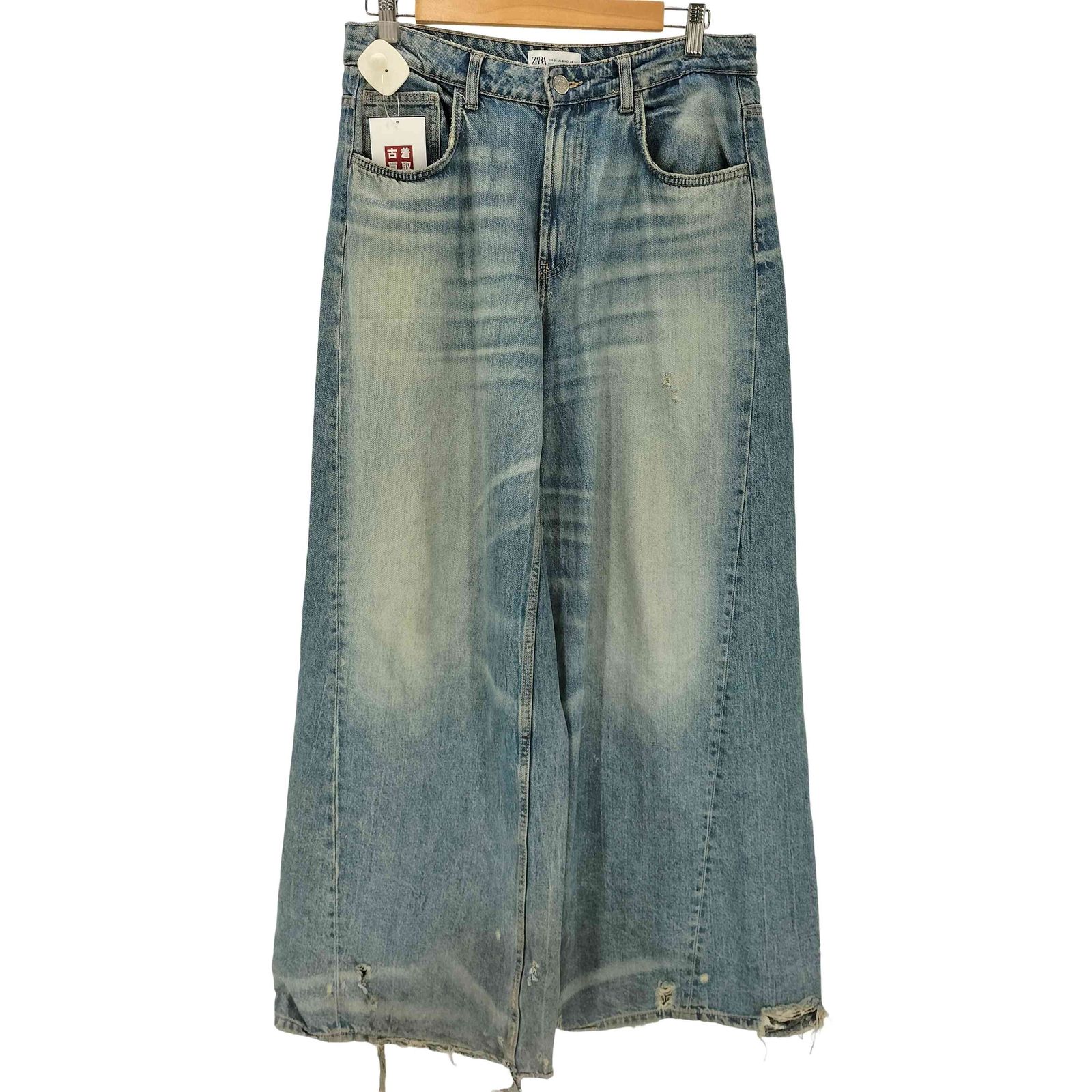 ザラ ZARA TRF SUPER WIDE-LEG LOW-RISE ローライズ スーパーワイド 