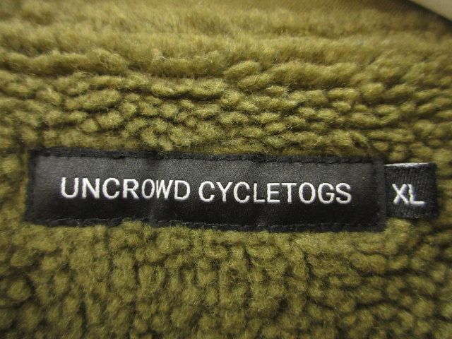 アンクラウド UNCROWD CYCLETOGS A-2タイプ デッキジャケット