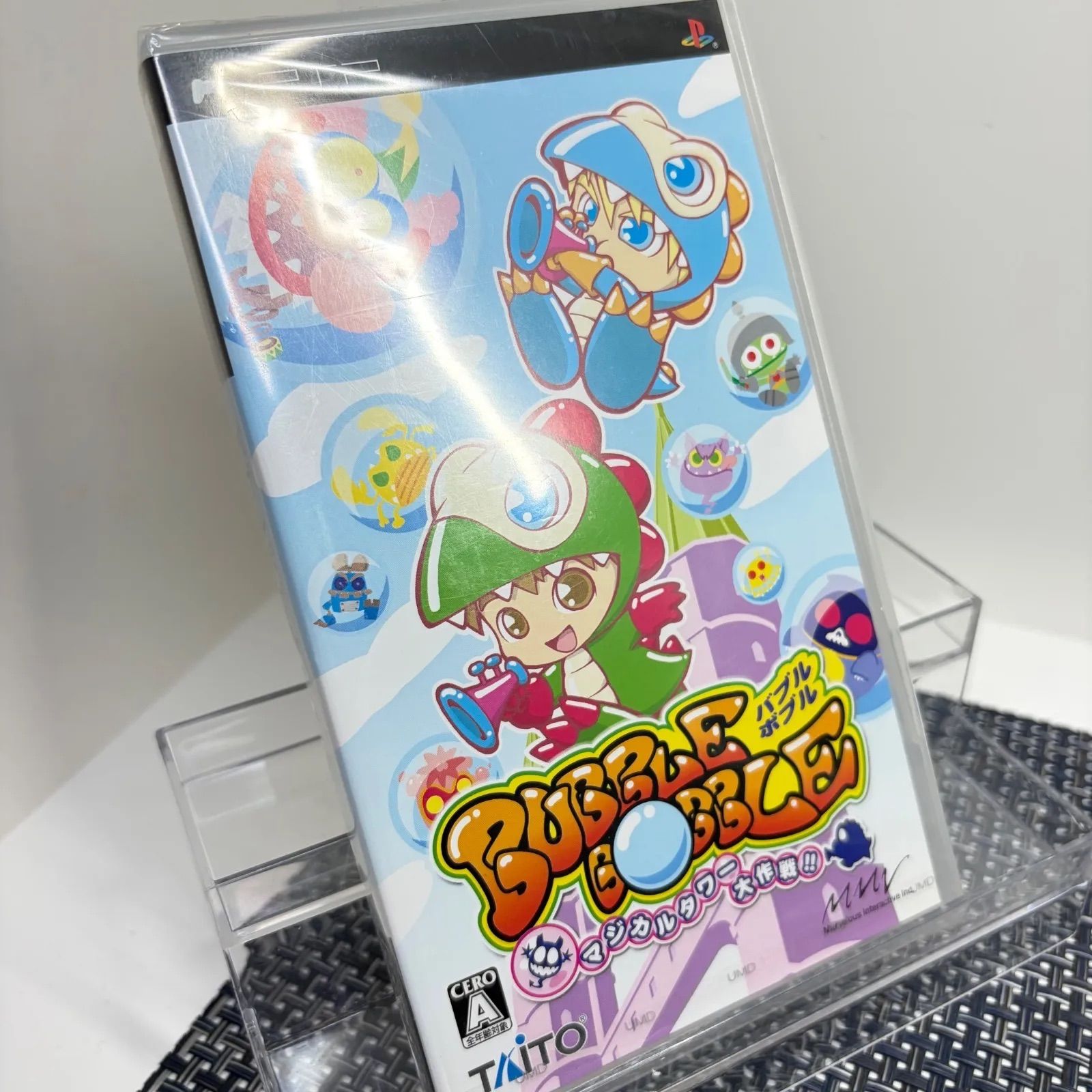 【新品未開封】PSP バブルボブル マジカルタワー大作戦!! BUBBLE BOBBLE プレイステーション・ポータブル