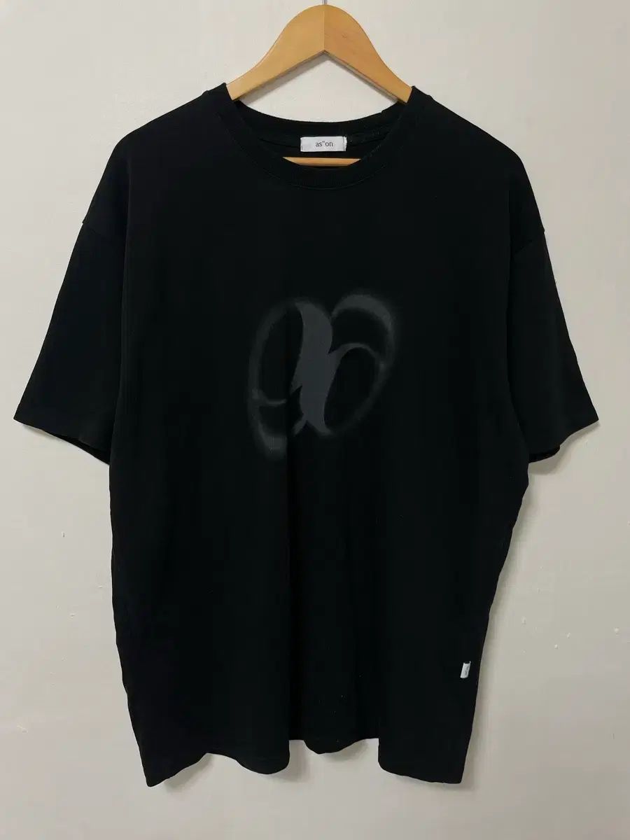 105-110 アズオン ビックロゴ ルーズフィット 半袖Tシャツ 正規品