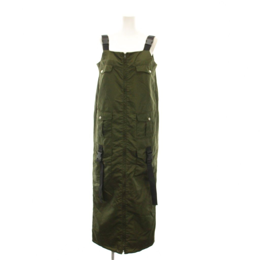 スカート AMERI vintageMILITARY WORK I LINE DRESS スカート