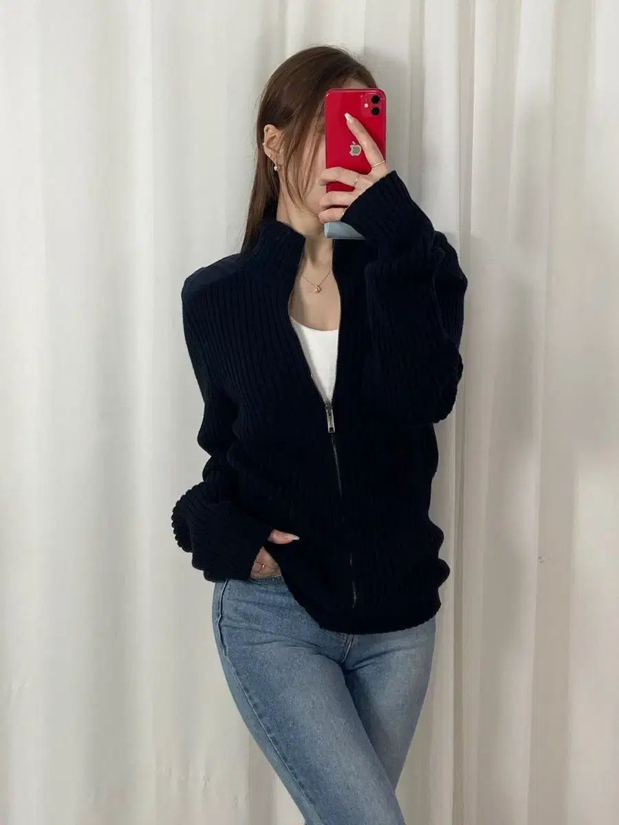 BURBERRY バーバリー ノヴァチェック ニット ジップアップ