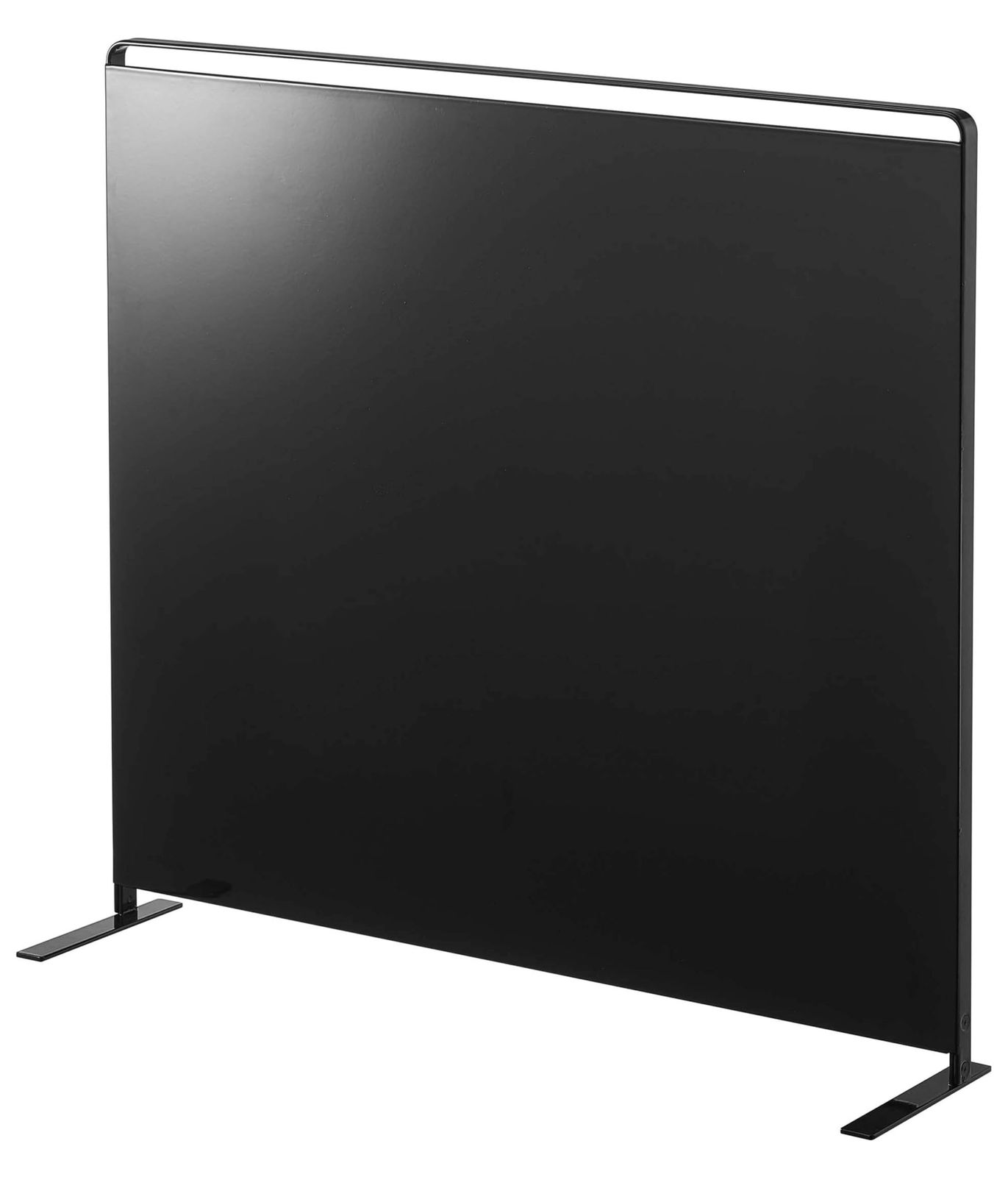 山崎実業(Yamazaki) キッチン 自立式 スチールパネル 縦型 ブラック 約W56XD14XH51.5cm タワー 浮かせる収納 簡単取り付け 5125ｍａ