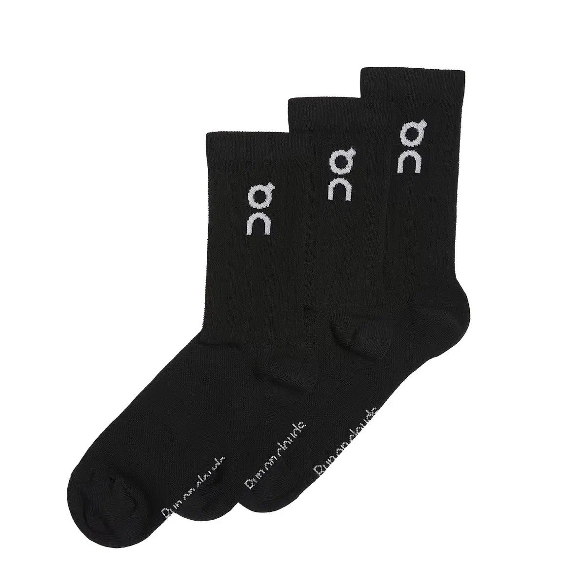 オン ランニング ロゴ ソックス (3個入) M