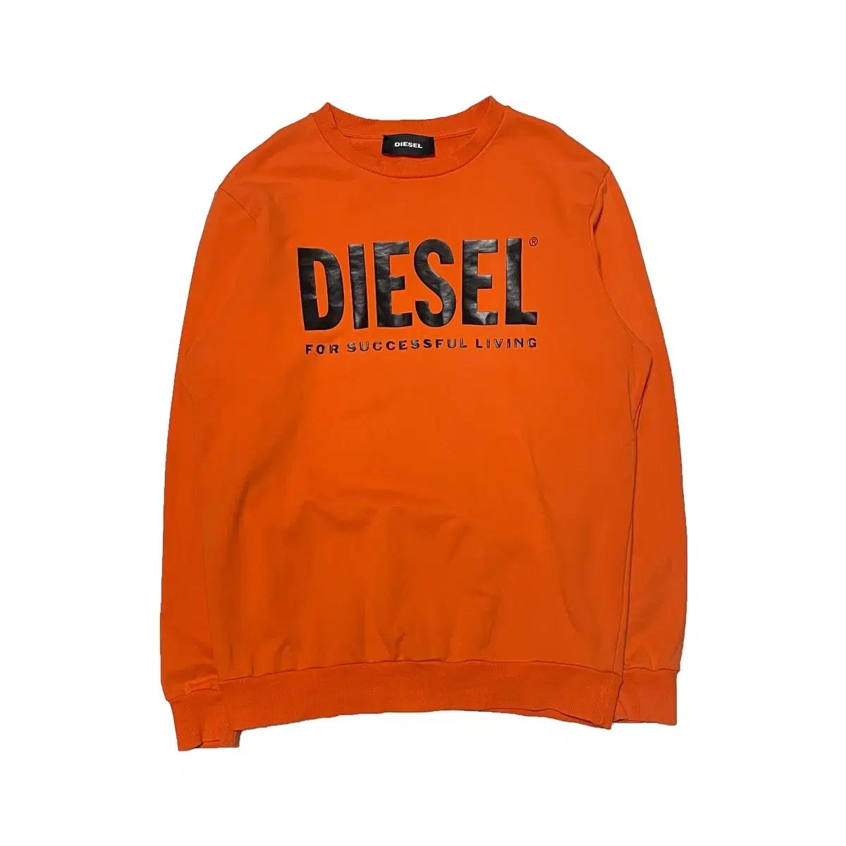 DIESEL ディーゼル オレンジ スウェット