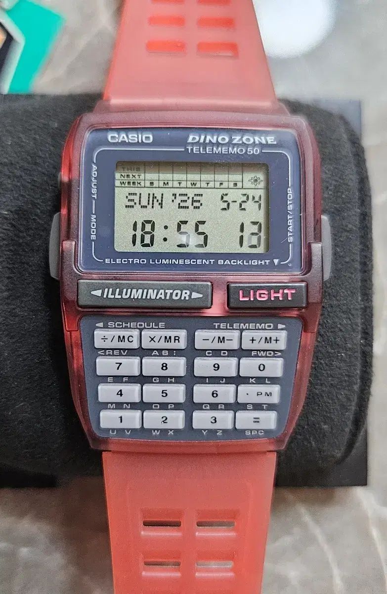 未使用/レア CASIO カシオ ディノ(DINO)ジョーン データー뱅(BANG) 電子時計