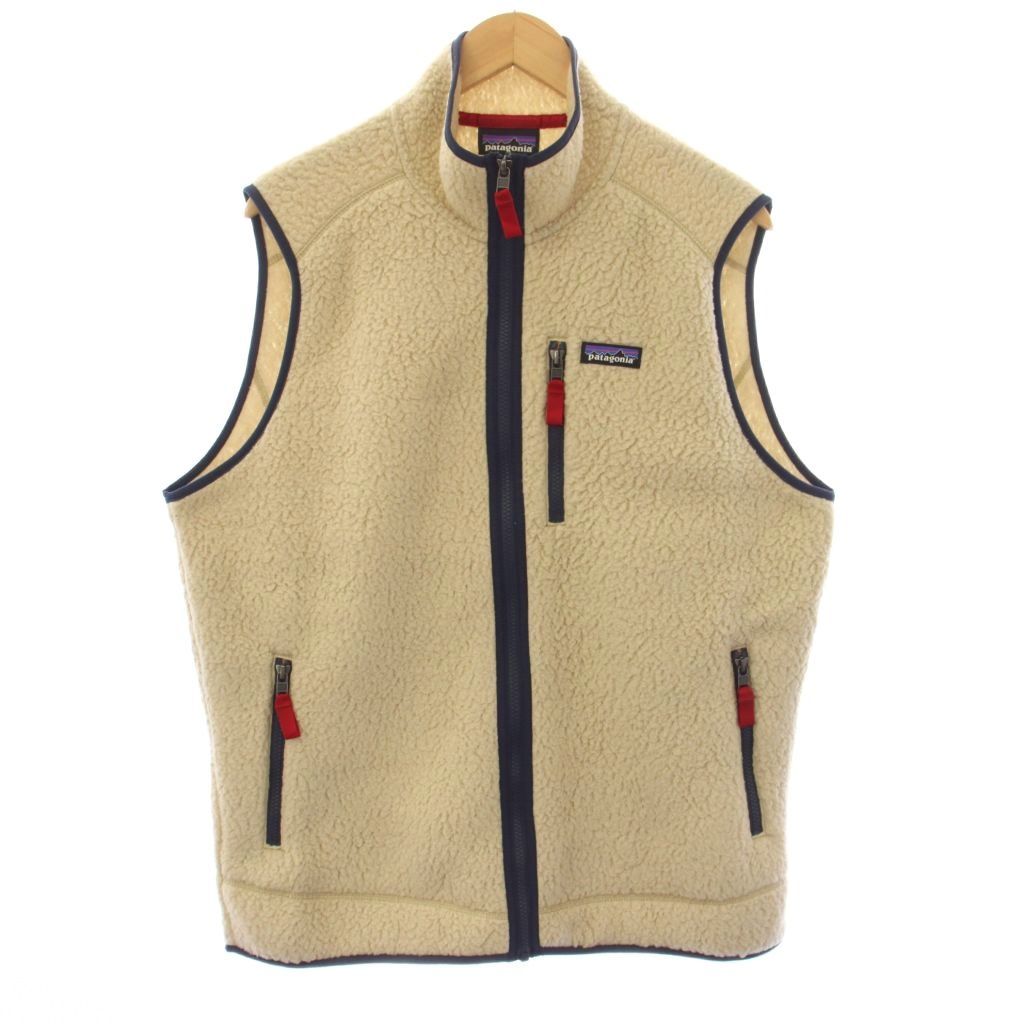 パタゴニア Patagonia レトロパイルベスト ボアベスト L ベージュ 22821 /HN ■BM