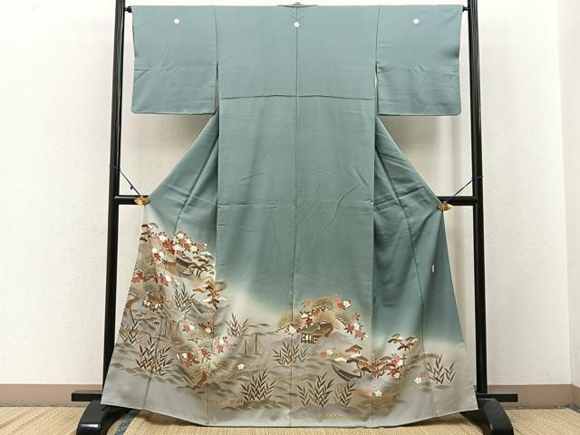 平和屋着物□豪華色留袖 作家物 御所解文 暈し染め 金彩 正絹 逸品